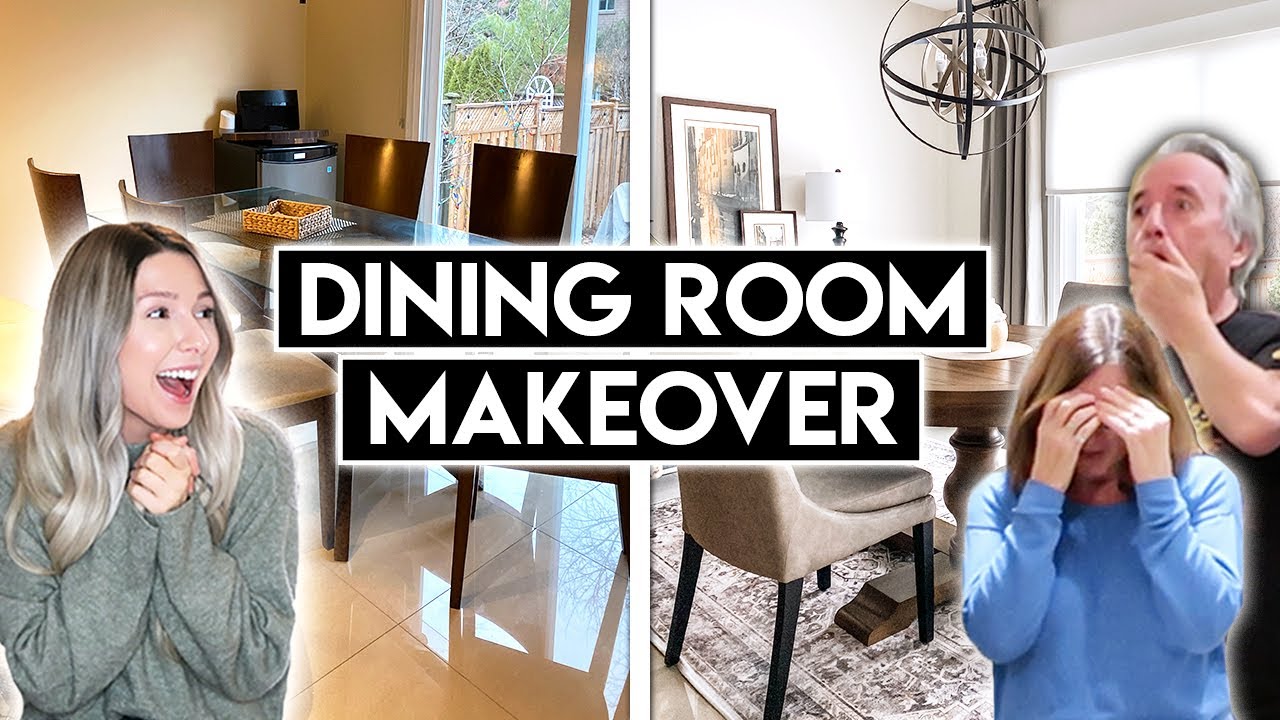 EXTREME DINING ROOM MAKEOVER | From Start To Finish + Serena Shades
