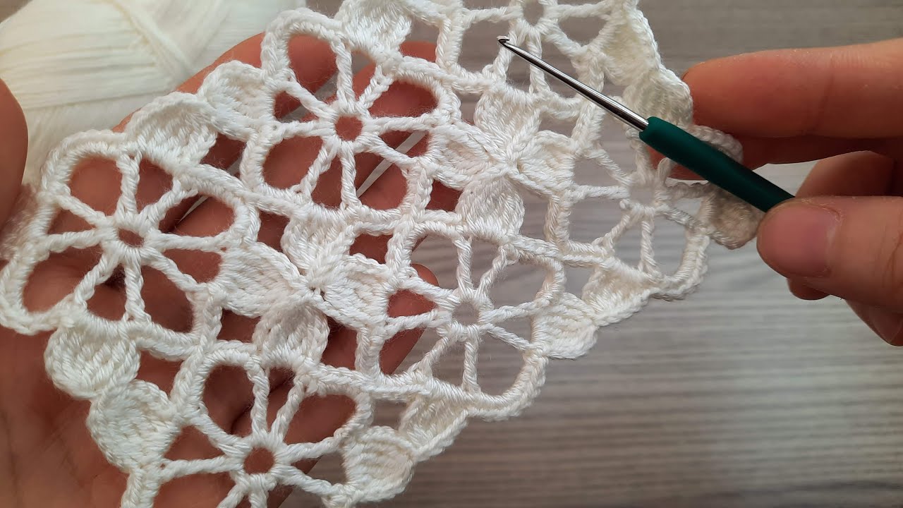 FANTASTIC Very Beautiful Flower Crochet Pattern