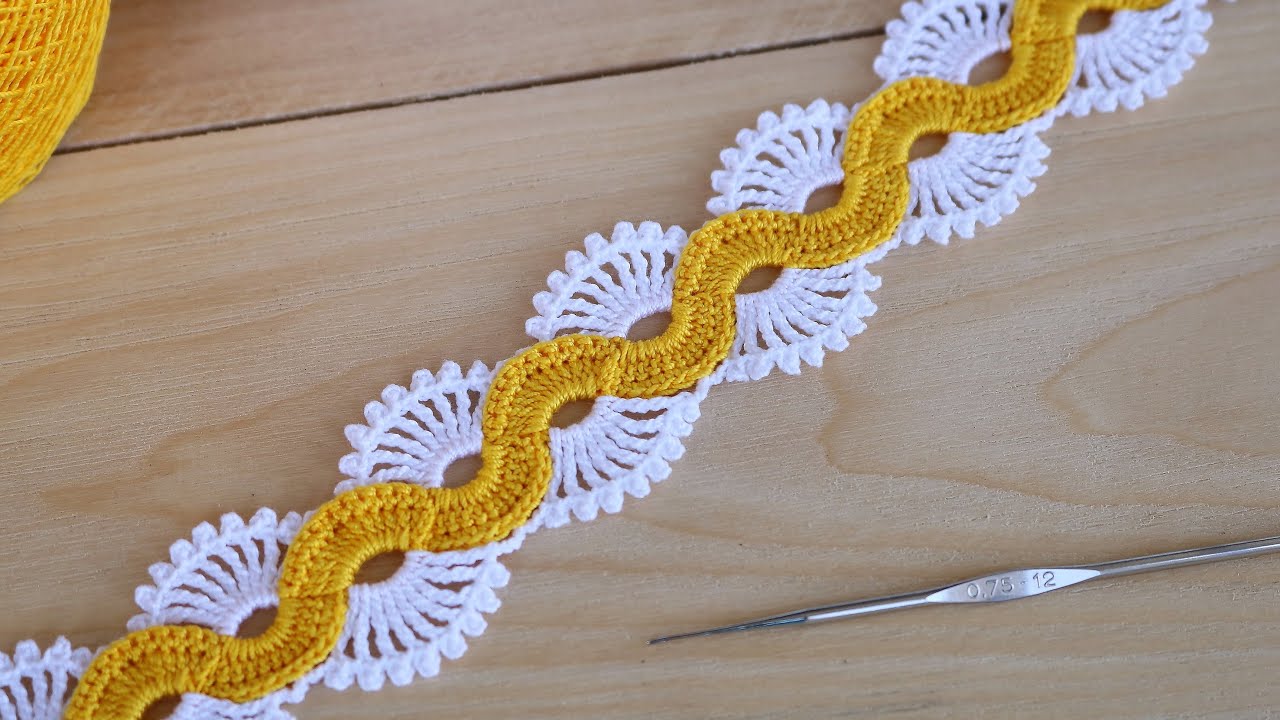 Easy to Crochet TAPE LACE Tutorial