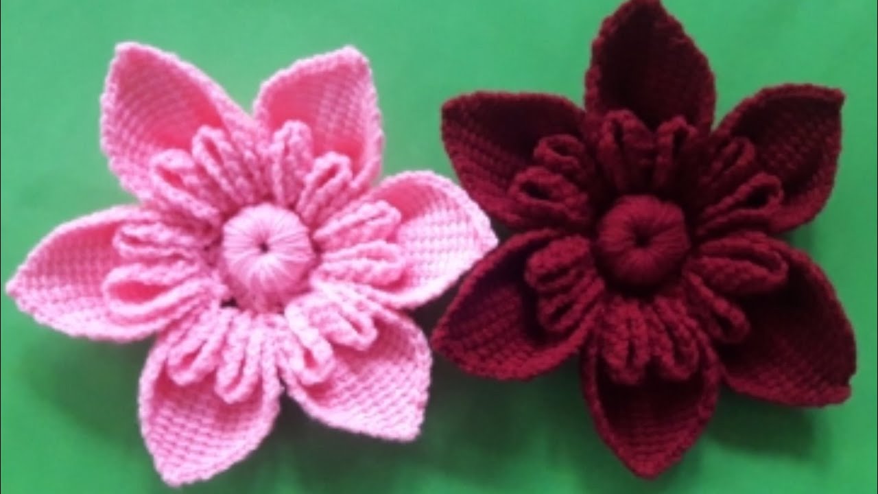 Knitting Flowers
