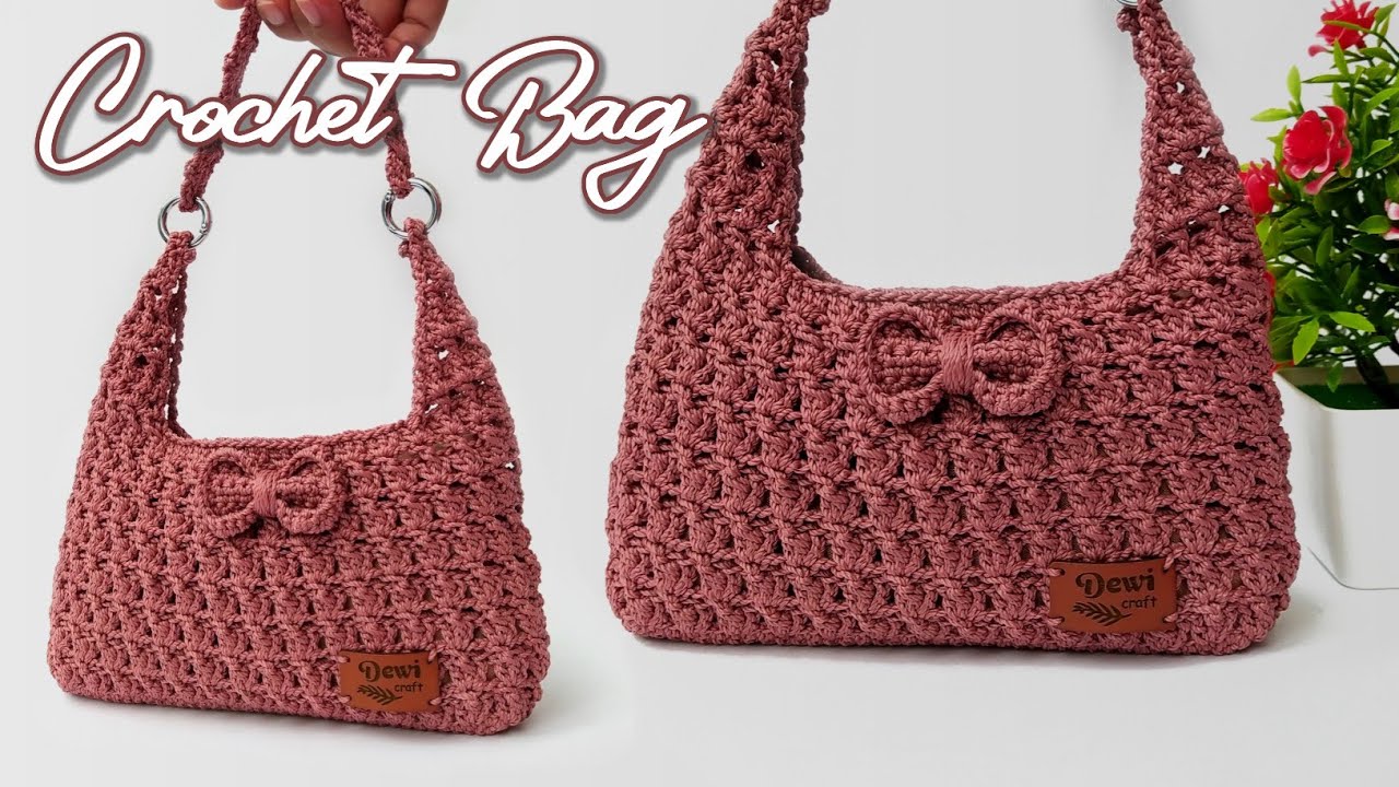 EASY CROCHET BAG TUTORIAL FOR BEGINNERS – BEAUTIFUL CROCHET BAG