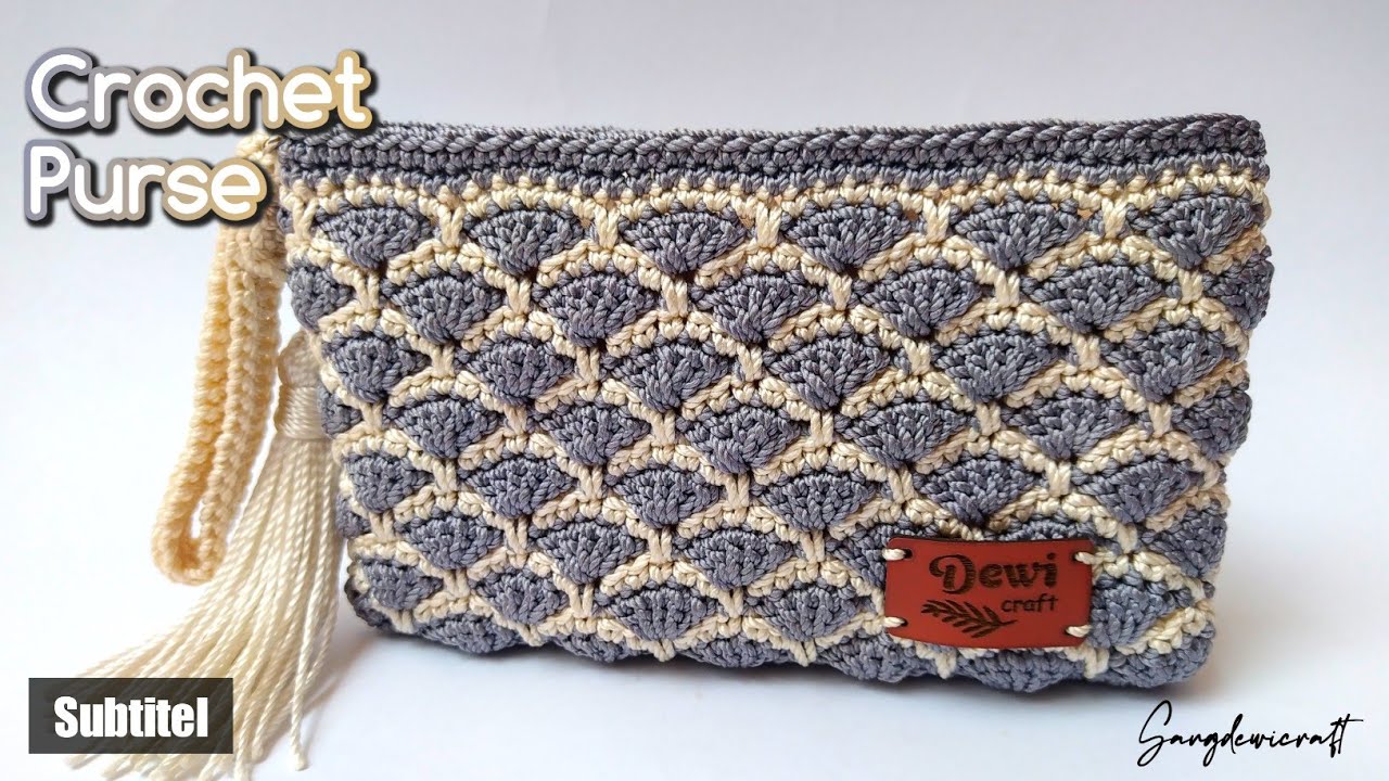 HOW TO MAKE A SUPER EASY KNITTING WALLET FOR BEGINNERS – NEW MODERN MODEL