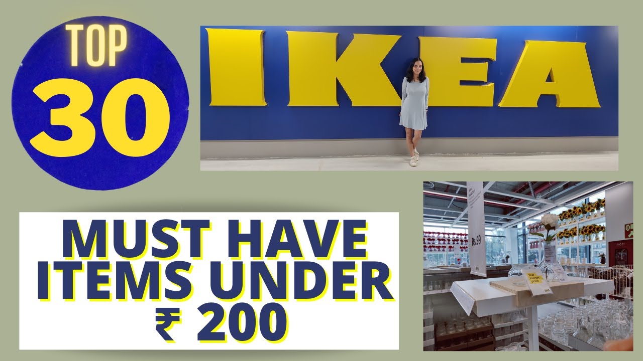 Top 30 IKEA Products Under ₹ 200 | Must Have IKEA Budget Items | Favorite IKEA India 2022 Buys