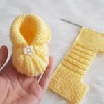 The Easiest Baby Booties – Baby Booties Models (Watermelon Booties Made)