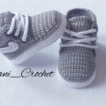 Zapatillas “NiKe” Tejidas a Crochet o Ganchillo