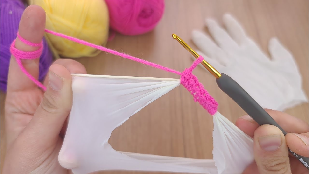 Super Beautiful Crochet Knitting Model