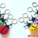 Puff Puff crochet keychain