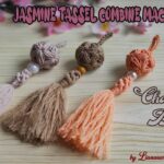 Crochet Beautiful Tassel (Jasmine Stitch) with Macrame Knot