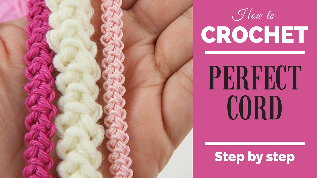 Crochet tutorial for absolute beginners: How to make a i-cord for a garland