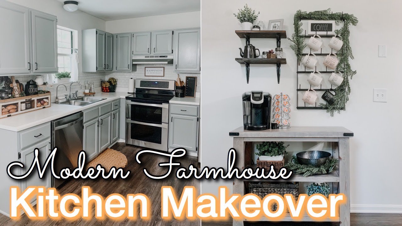 DIY Small Kitchen Makeover on a Budget