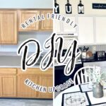 KITCHEN MAKEOVER UNDER ! DIY RENTAL FRIENDLY