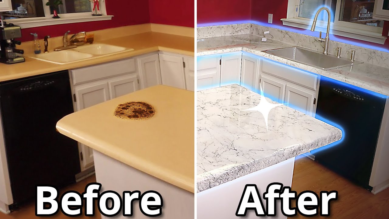 How To Install Epoxy Over Old Countertops Ultimate Guide | Stone Coat Countertops