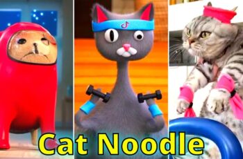 Cute Cat Noodle and Bun Cute Cat Noodle and Bun