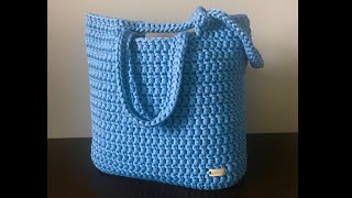 Crochet Tote Bag – Beginner Friendly