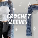 Easy fishnet sleeves/shrug | crochet tutorial