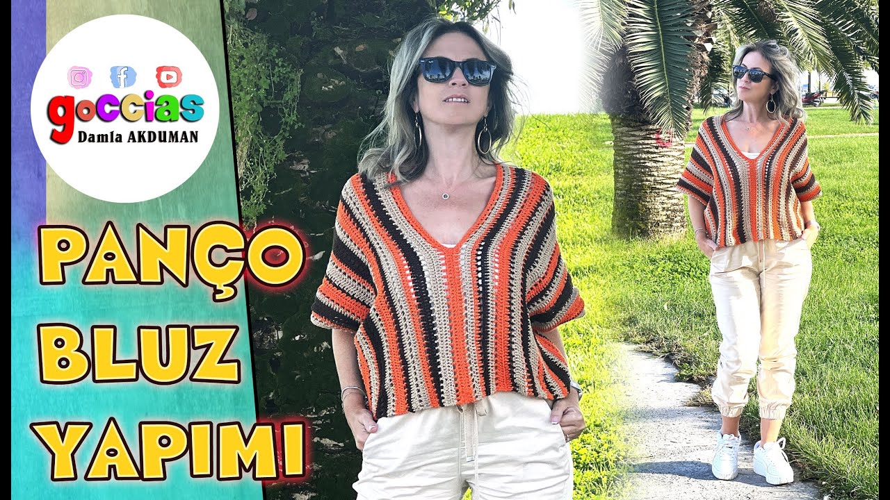 PONCHO BLOUSE MAKING