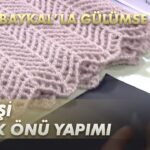 Zigzag Pattern Crochet Vest Front