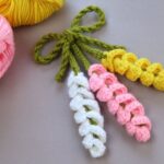How to crochet lavender flower