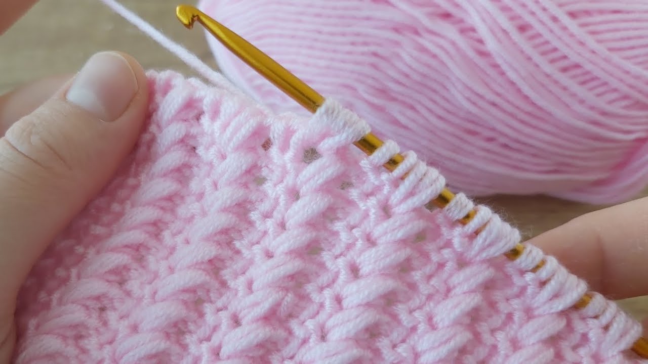 Great Tunisian knitting tutorial