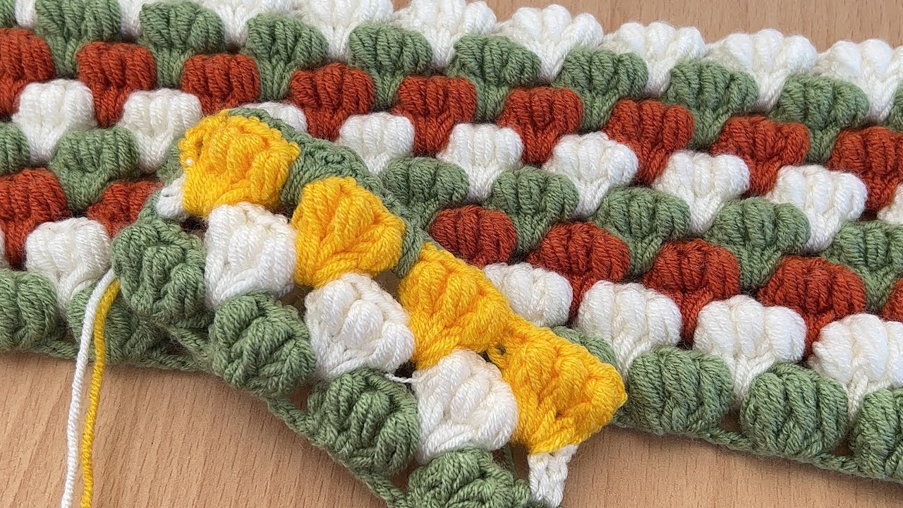 Like candy 👌🏻😍 it was very nice and easy baby blanket model / bag model / crochet knitting models