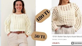 VERY FASHION THIS YEAR!! I MADE A NEW SEASON BICYCLE COLLAR SWEATER 😍