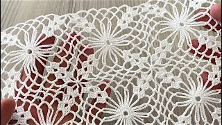 INCREDIBLE Crochet Summer Blouse, Tunic, Shawl, Sweater, Runner Model
