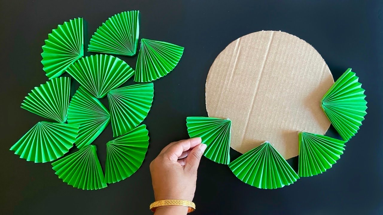 Unique Wall Hanging Craft / Paper Craft For Home Decoration / Paper Flower Wall Hanging / DIY