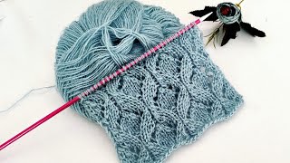 EXCELLENT EXAMPLE THAT WILL INCREASE YOUR KNITTING ENDS ‼️