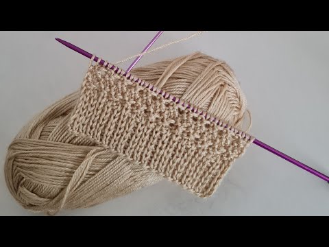 Easy Two Needle Knitted Vest Cardigan Shawl Model ✔️Knitting Crochet
