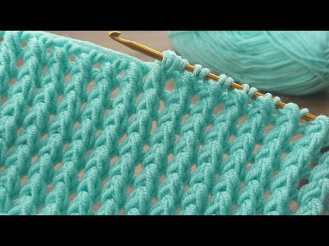 Wowwww 💯👌 * Super Easy Tunisian Crochet Baby Blanket For Beginners online Tutorial * #Tunisian