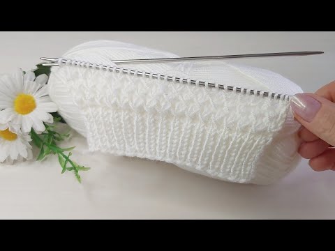 Two skewers easy knitting pattern explanation ✅crochet knitting