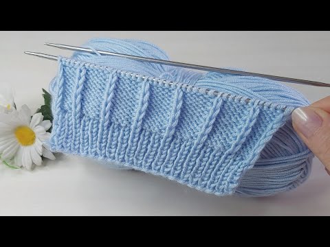 Two skewers easy knitting pattern explanation ✅crochet knitting