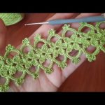 Awesome floral crochet knitting pattern lace making, step-by-step explanation for beginners.