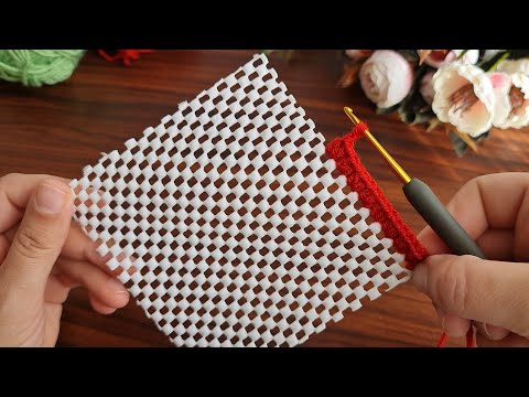 İNCREDIBLE 🤩 Muy Hermoso 👏🏻 Super Easy,very useful crochet knitting – sell and give as a gift.