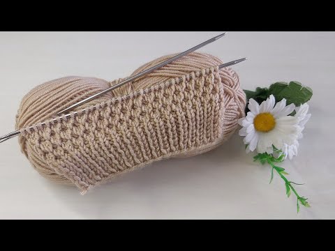 Two skewers easy knitting pattern explanation ✅crochet knitting