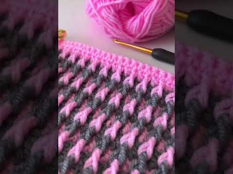 Super Easy crochet knitting / trend crochet knitting #easycrochet / crochet knitting baby blanket