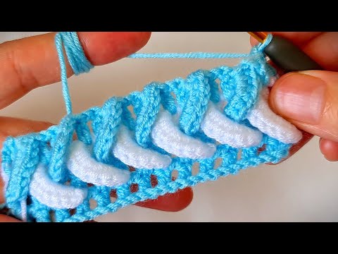 Knitting Crochet beybi blanket