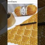 Super Easy crochet shawl models #crochetshawl / trend crochet knitting / Easy crochet shawl