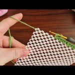 ❤️‍🔥AMAZING❤️‍🔥Will love the very different easy crochet knitting pattern🧶Very easy crochet knitting🧶