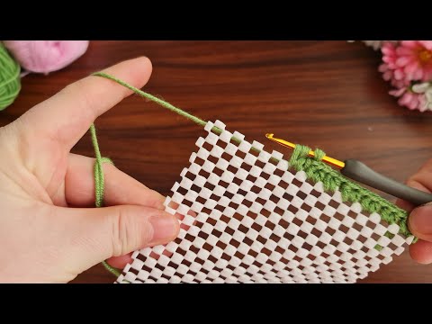 ❤️‍🔥AMAZING❤️‍🔥Will love the very different easy crochet knitting pattern🧶Very easy crochet knitting🧶
