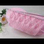 Two skewers easy knitting pattern explanation ✅crochet knitting