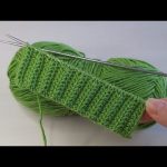 Two skewers easy knitting pattern explanation ✅crochet knitting