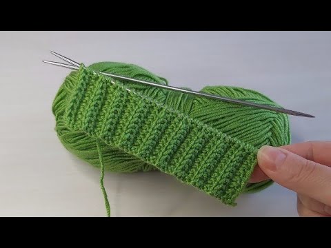 Two skewers easy knitting pattern explanation ✅crochet knitting