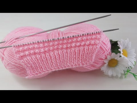 Two skewers easy knitting pattern explanation ✅crochet knitting