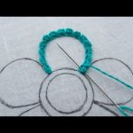 Modern Hand Embroidery New Crochet knitting Stitch Embroidery Flower Tutorial- Fantasy Flower Design