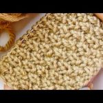 🧶Super Easy Knitting  Crochet Baby Blanket For Beginners
