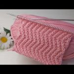 Two needle knitting pattern explanation ✅crochet knitting