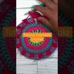 Tutorial mándala crochet #yarnyfibersisters #crochet #knitting #doily #mandalafriday