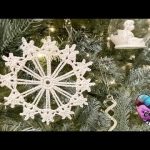 Flocon de neige 3 crochet facile #crochet #tutocrochet #knitting #knitting