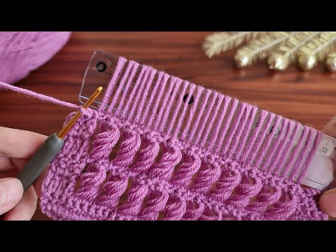 Oh my god!.. 😲 This Crochet is So Beautiful..You can do wonders using a ruler.. Come on try it too 😇